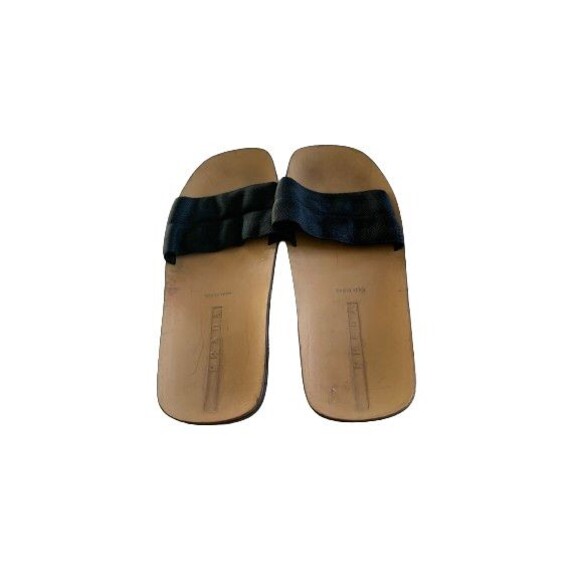 Prada Women's Black Slip On Sandals Sz 10/EU 40 - Picture 6 of 7